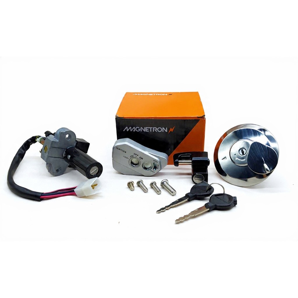 CONJUNTO DE IGNIÇÃO + TRAVAS MAGNETRON BROS 150 2011 A 2015 em Oferta na Shopee
