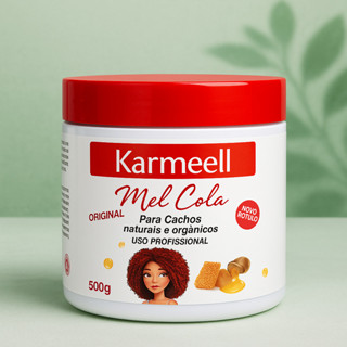 Karmeell Mel Cola 500g – Ativador de Cachos - 500ml em Oferta na Shopee