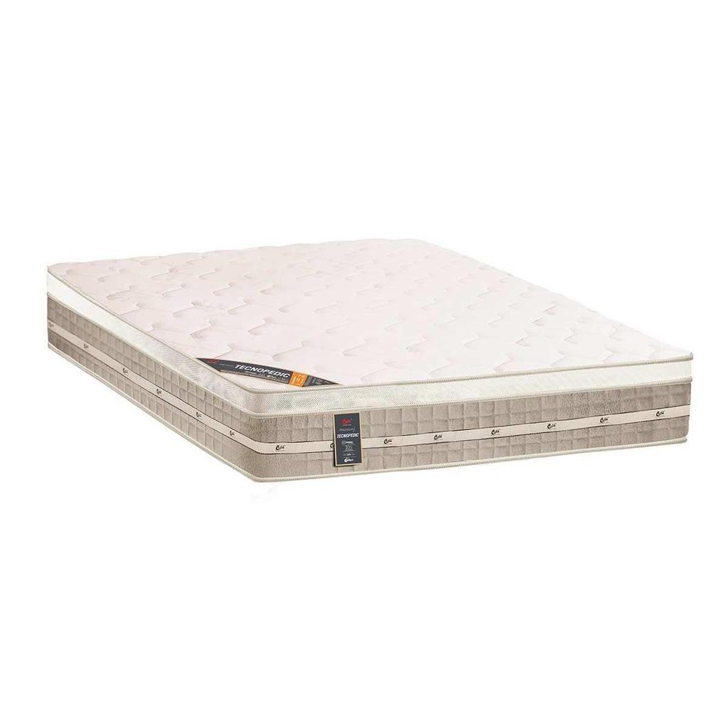 Colchão Casal p/ Hotelaria Molas Tecnopedic Premium Euro Pillow (138x188x30) - Castor em Oferta na Shopee