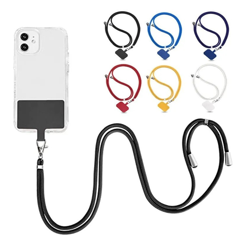 Cordão Universal de Nylon Para Smartphone Celular -  Alça Macia de Pescoço e Pulso - Entrega Pronto