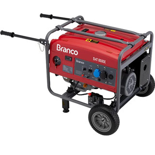 Gerador de Energia à Gasolina Portátil 7.5kva 17HP 110/220V Partida Elétrica B4T-8500E Branco em Oferta na Shopee