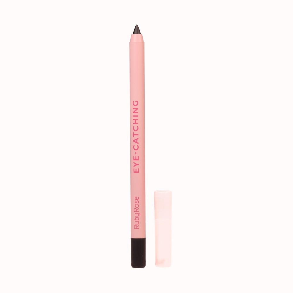 Kit C/12 Lápis de Olho Ruby Rose Eye Catching Preto | Definição Profissional em 12 Unidades — imagem 2 de 2