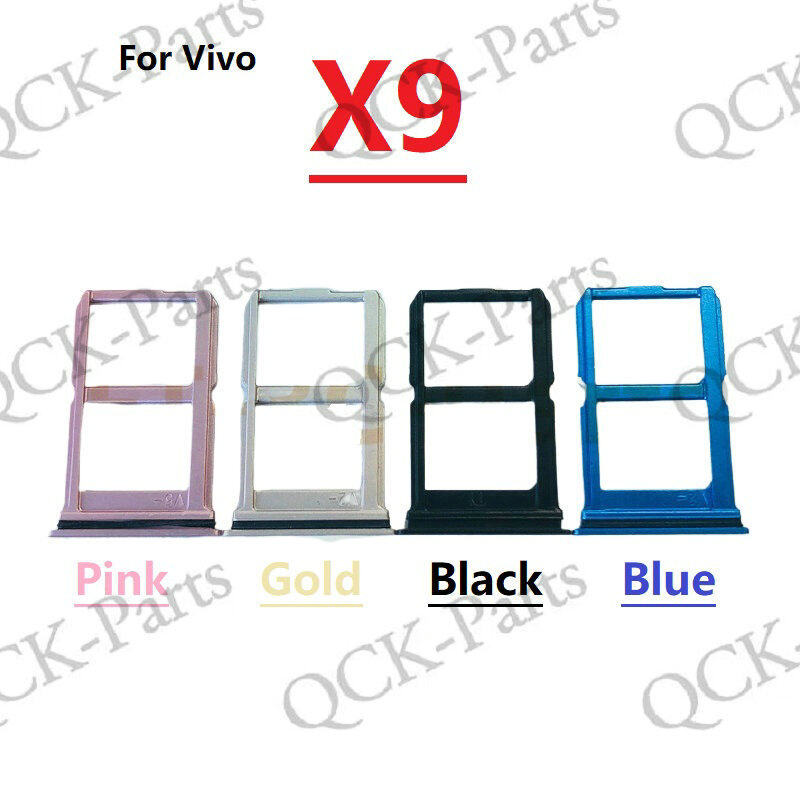 Para Vivo X9 Cartão Sim Micro SD Bandeja De Soquete Titular Slot Recipiente Conector Adaptador Leitor Peças