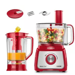 Multiprocessador Turbo Chef 5 Em 1 Mpn-01-r 220v/60hz .