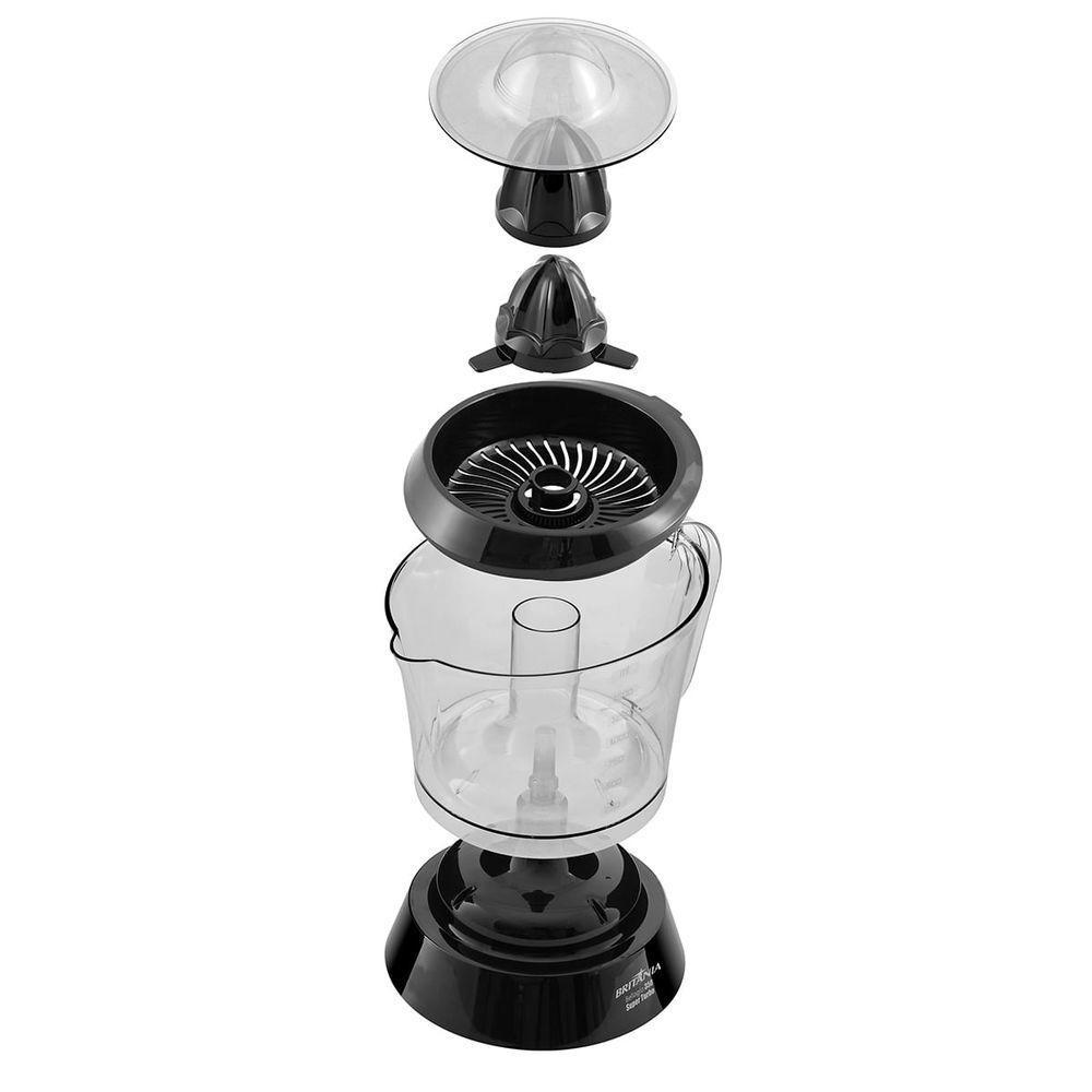 Espremedor De Frutas Britânia Bellagio 350 Turbo Preto 110V · foto 2