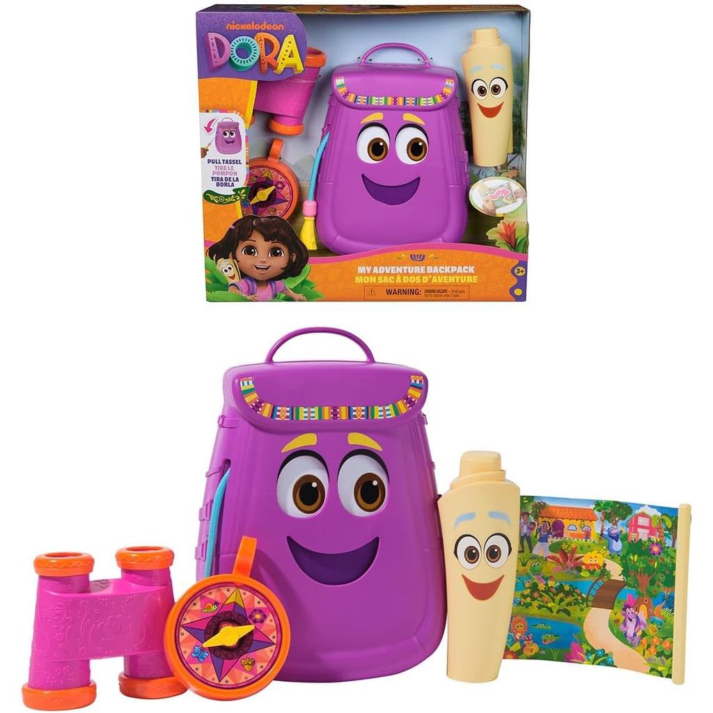 Dora Aventureira - Mochila com Mapa e Binóculo - Sunny -4784