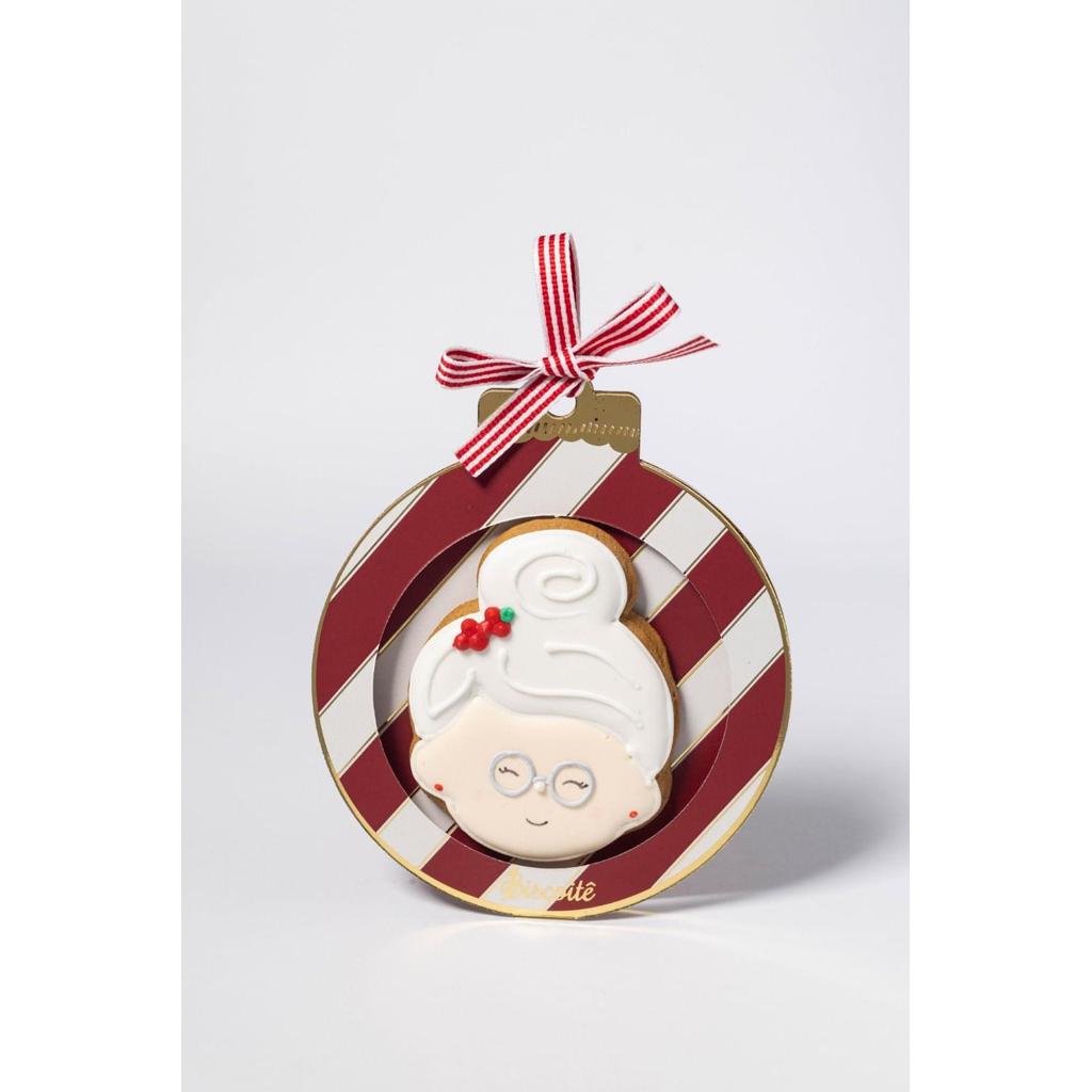 Detalhes do Mamãe Noel 45g - Biscoite de Melado e Decorado - Biscoitê