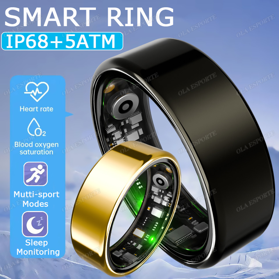 Novo Samsung Galaxy Smart Ring Monitoramento De Saúde À Prova D'água Frequência Cardíaca E Oxigênio No Sangue Pressão Ar