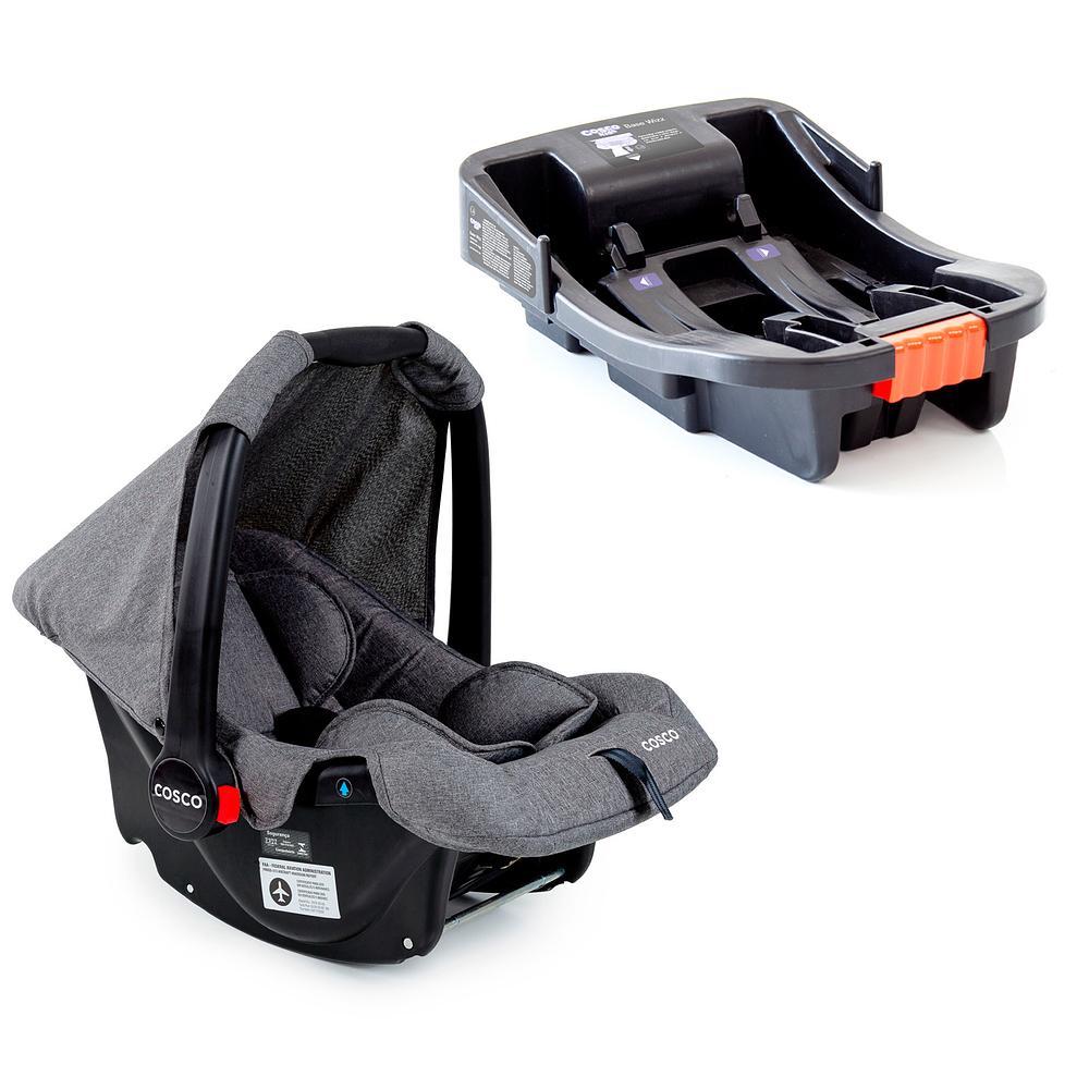 Bebê Conforto com Base Wizz Cosco Kids Cinza 0-13 kg