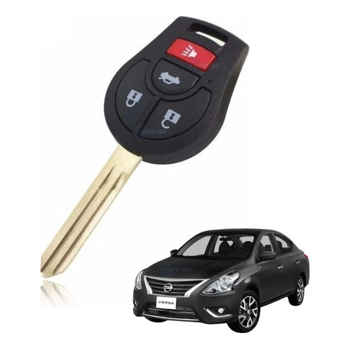 Chave Original Nissan March Completa Com Telecomando E Chip