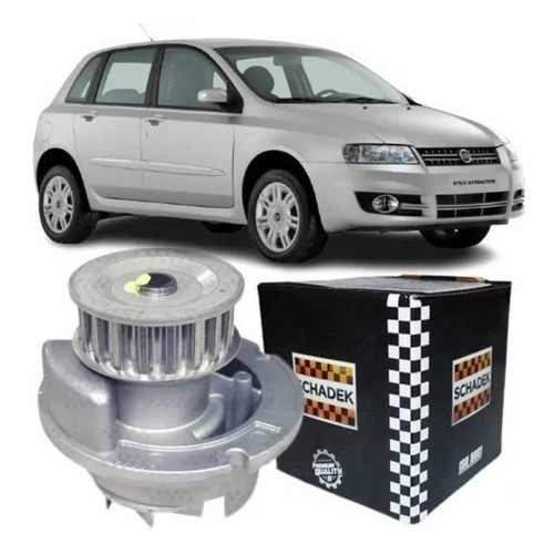 Bomba D'água Fiat Siena 1.8 8v 2003 04 05 06 07 08 09 2010. em Oferta na Shopee