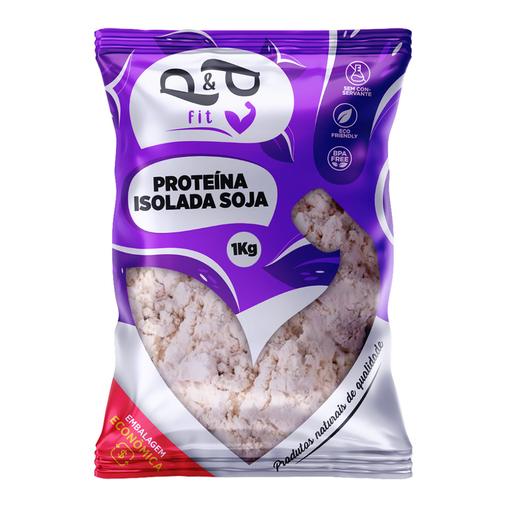Proteína Isolada de Soja Pura em Pó 1Kg - P&P em Oferta na Shopee