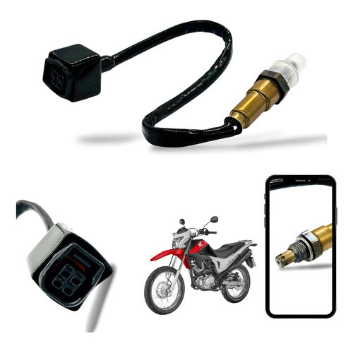 Sonda Lambda Sensor Oxigenio Nxr Bros 160 Esdd 2018 2019 em Oferta na Shopee