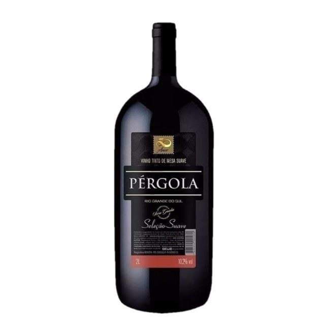VINHO PERGOLA TINTO SUAVE 2L