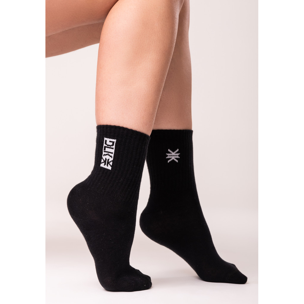 MEIA CANO MÉDIO FEMININA DLK em Oferta na Shopee