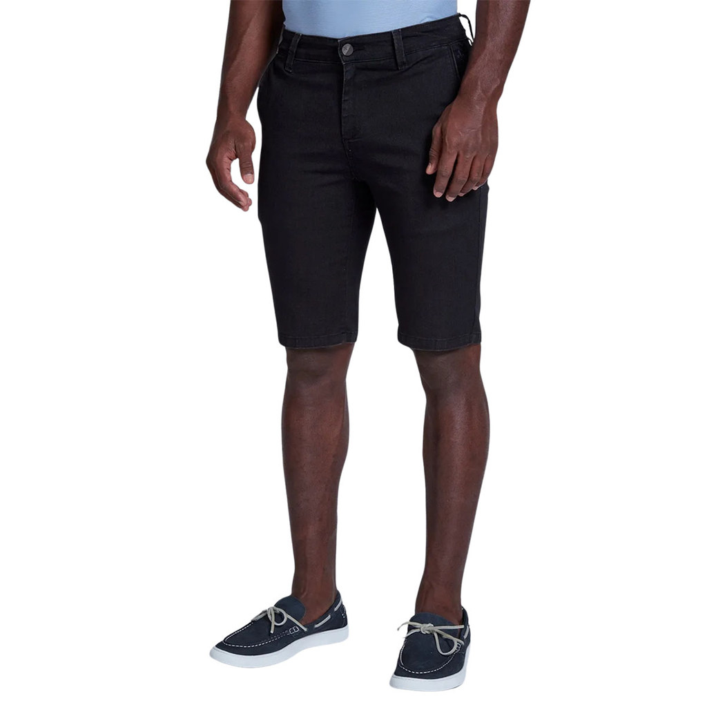 Bermuda Jeans Dudalina Strech Bolso Faca