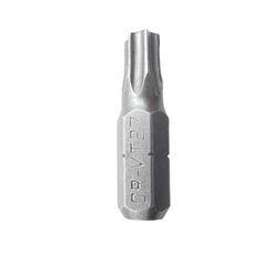 BITS TORX T27, CROMO VANADIO, 25MM, 2PCS // MTX