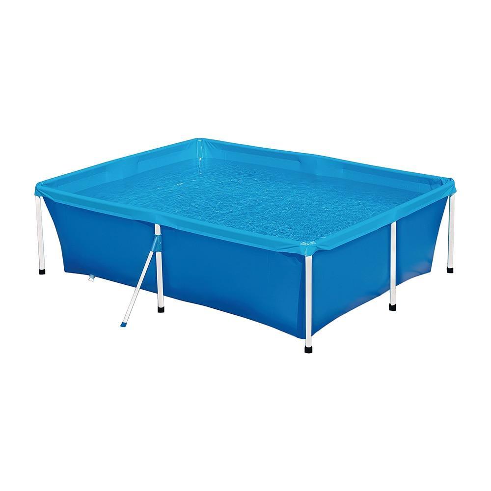 Piscina Plástica Standard 2000 Litros Mor 1004 Azul.