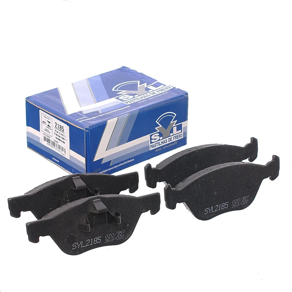 Pastilha Freio Dianteira SYL para Fiat Argo Bravo Cronos Doblò Idea Linea Palio Punto Strada 1.4 1.8 1.9 16V SYL2185