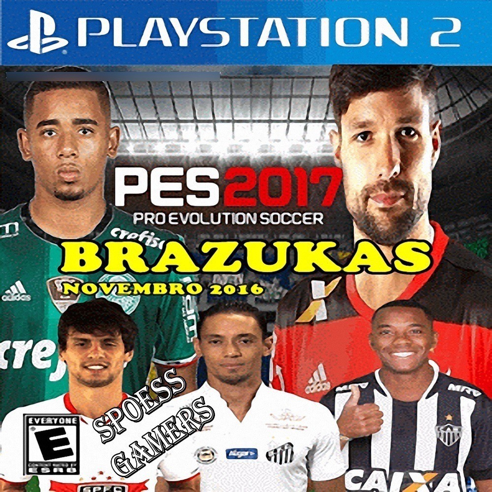 Jogo Ps 2 Brazukas 2017  Pes  Até 02/11/2016