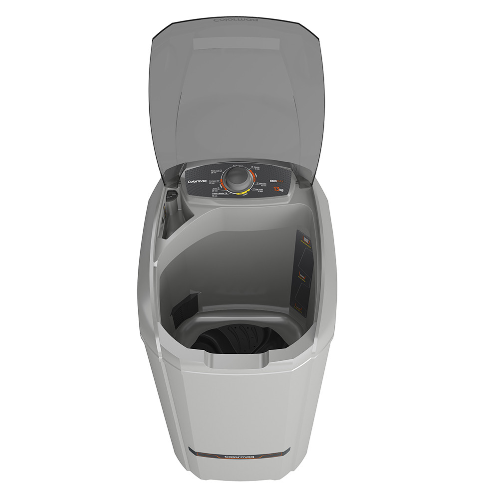 Tanquinho Colormaq 13 kg LCS13 com Lavagem por Turbilhonamento Prata 110V — imagem 2 de 2