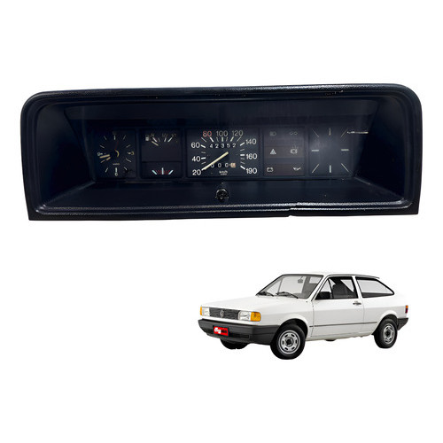 Painel De Instrumentos Gol Gt Bx Quadrado Relogio Original - Vw 1