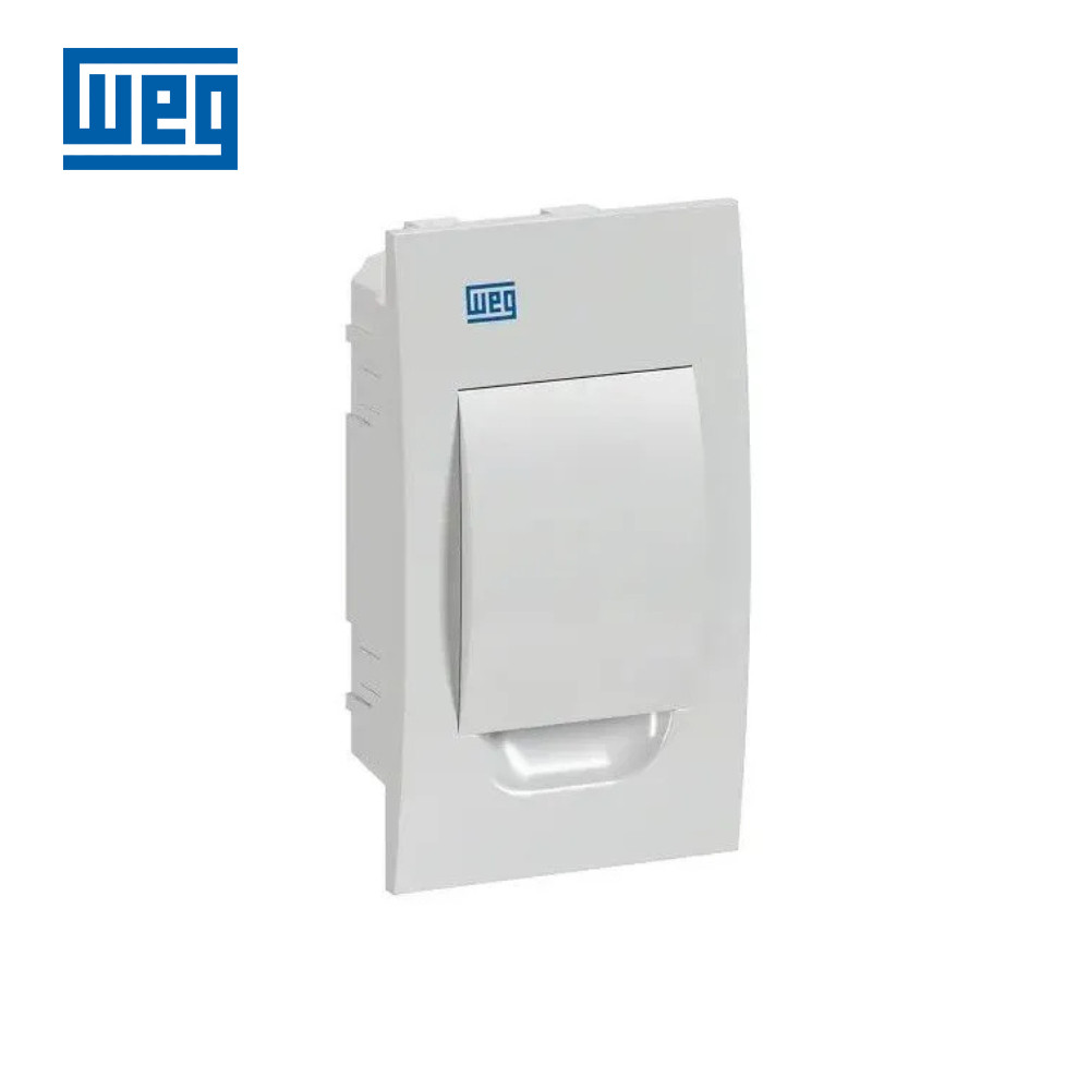 QUADRO DE DISTRIBUIÇÃO WEG QDW02-4-BE DE EMBUTIR PARA ATÉ 4 DISJUNTORES