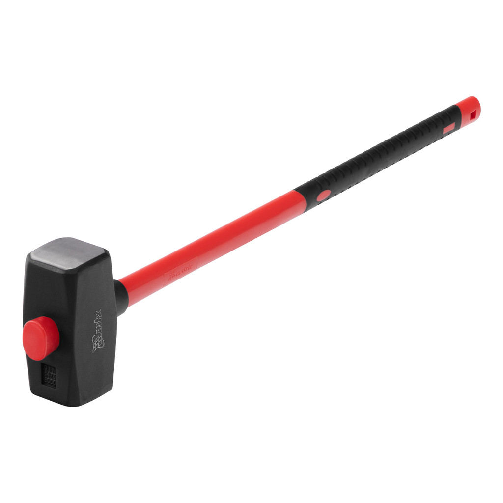 MARRETA QUADRADA, ACO CARBONO, CABO EM FIBRA DE VIDRO EMBORRACHADO, 8000G, 1PC // MTX em Oferta na Shopee