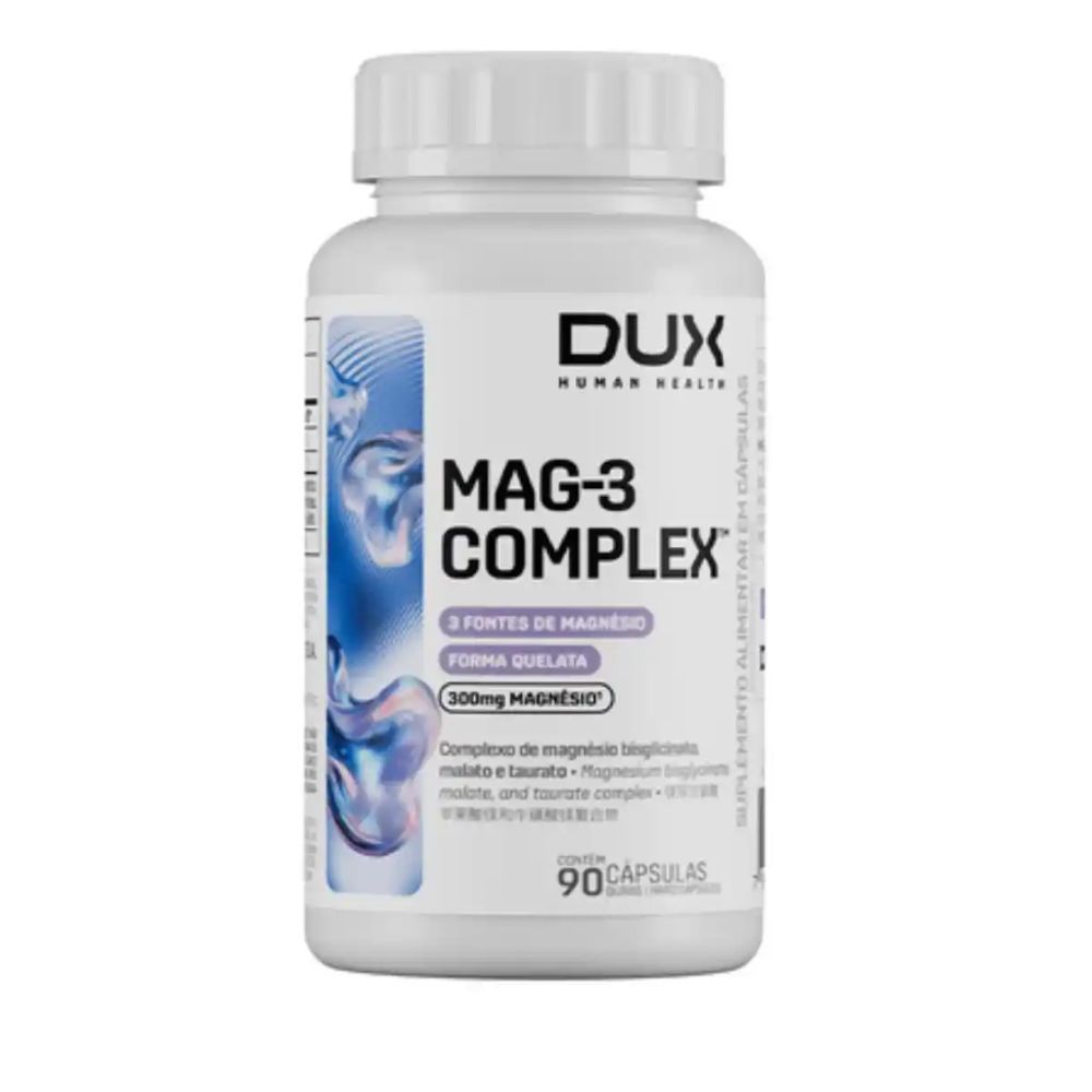 Mag-3 Complex 90 Cápsulas - Dux em Oferta na Shopee