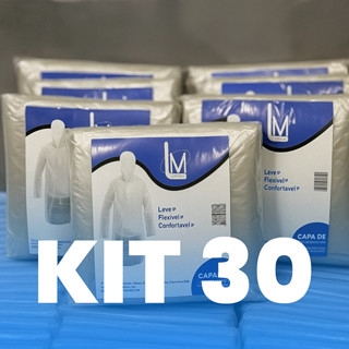 KIT 10, 20 e 30 Capas de Chuva Duráveis Descartáveis Unissex Adulto Impermeável e Compacta em Oferta na Shopee