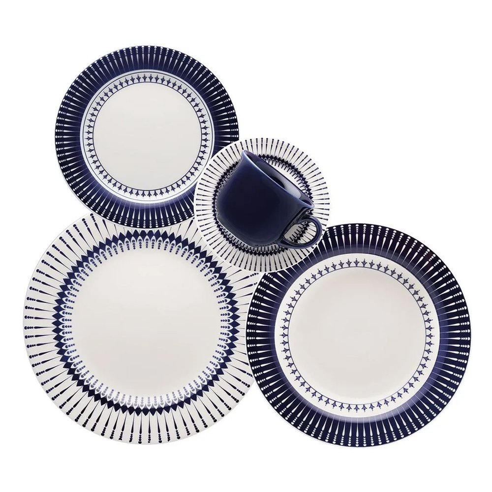 Aparelho de Jantar/Chá Biona Donna Colb 20 Peças em Oferta na Shopee