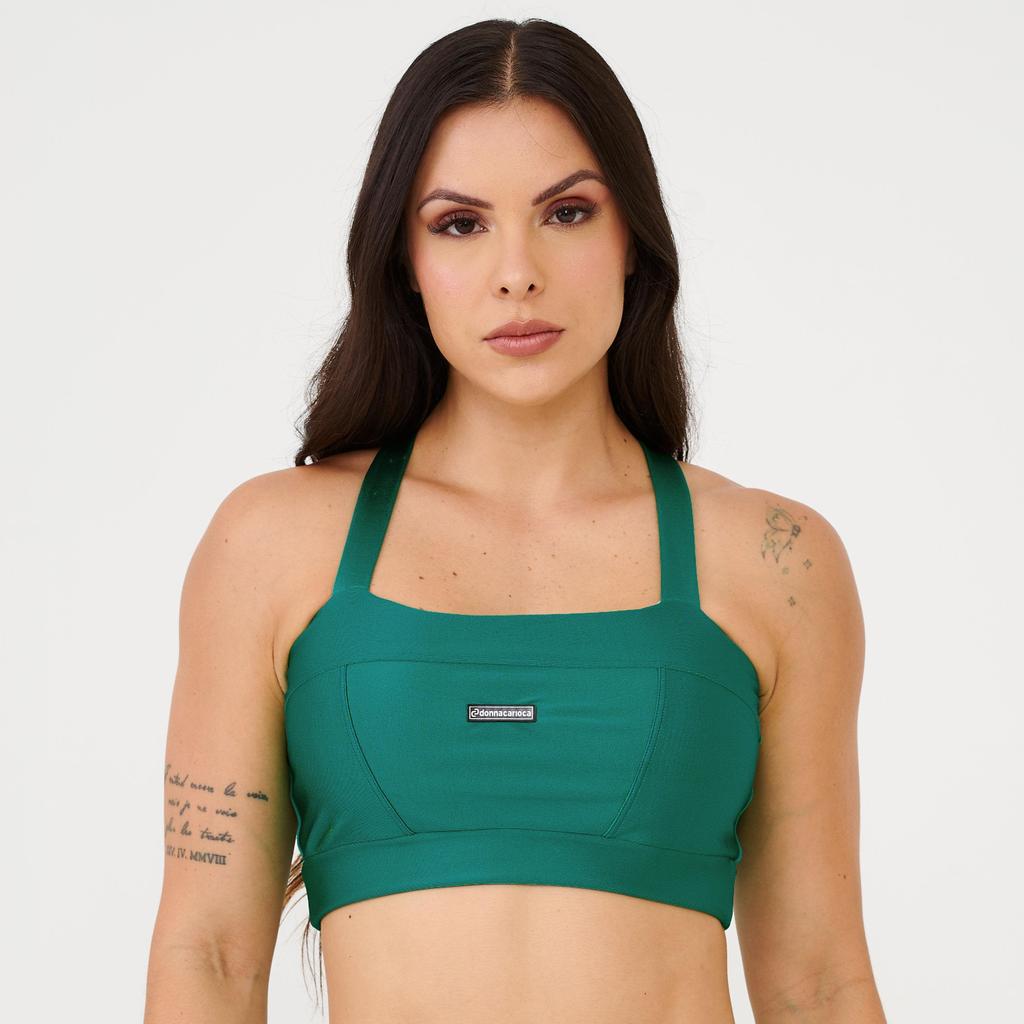 Top Faixa Com Recortes Platinado Com Bojo em Oferta na Shopee