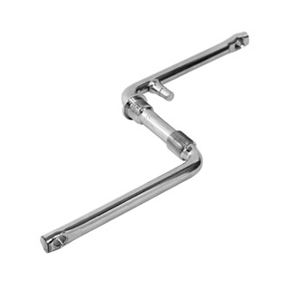 Pedivela Monobloco 165mm Pino 15mm Cromado Bike Aro 24 e 26 em Oferta na Shopee