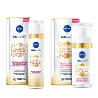 Kit 1 Nívea Luminous 630 Sérum Facial Avançado Antimarcas Escurecidas 30ml em Oferta na Shopee