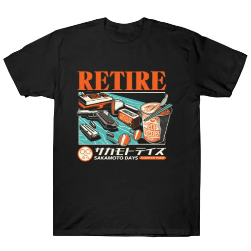 Linda T-shirt Camiseta Camiseta  Sakamoto Days Adulto/Infantil Lançamento Camiseta Em Algodao Premium Envio Rapido