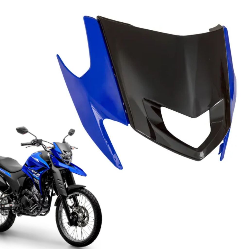 CARENAGEM DO FAROL COMPLETO ORIGINAL YAMAHA XTZ LANDER 250 2020-2024 AZUL