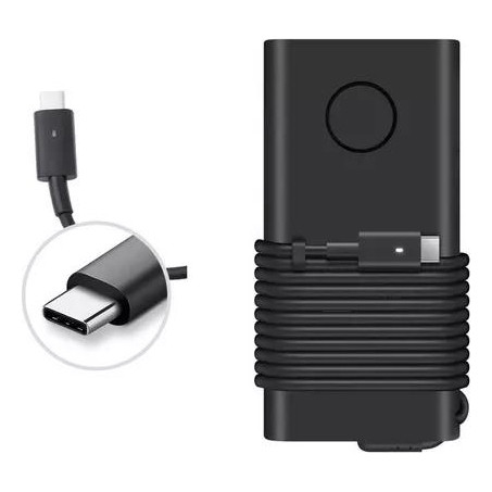Carregador Fonte Notebook Dell 65w Usb-c Type C De-13