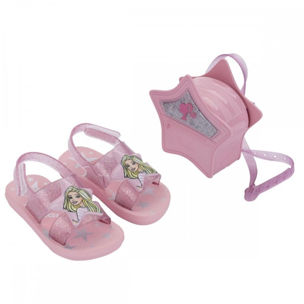 Sandalia Grendene Kids 23270 Barbie Popstar Baby