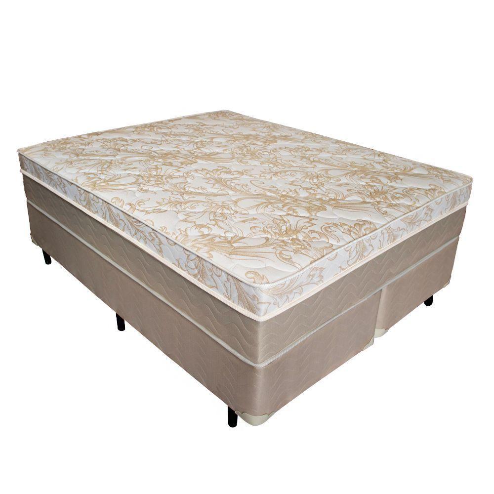 Cama Box Queen + Colchão Molas Ensacadas Don Cielo Viscogel Europillow 158x198x72cm