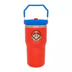 Copo Tumbler Hanger Super Mario 650ml Zona Criativa - 10026590