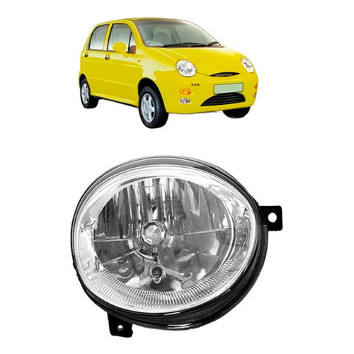 Farol Chery Qq 2011 A 2014 Cromado