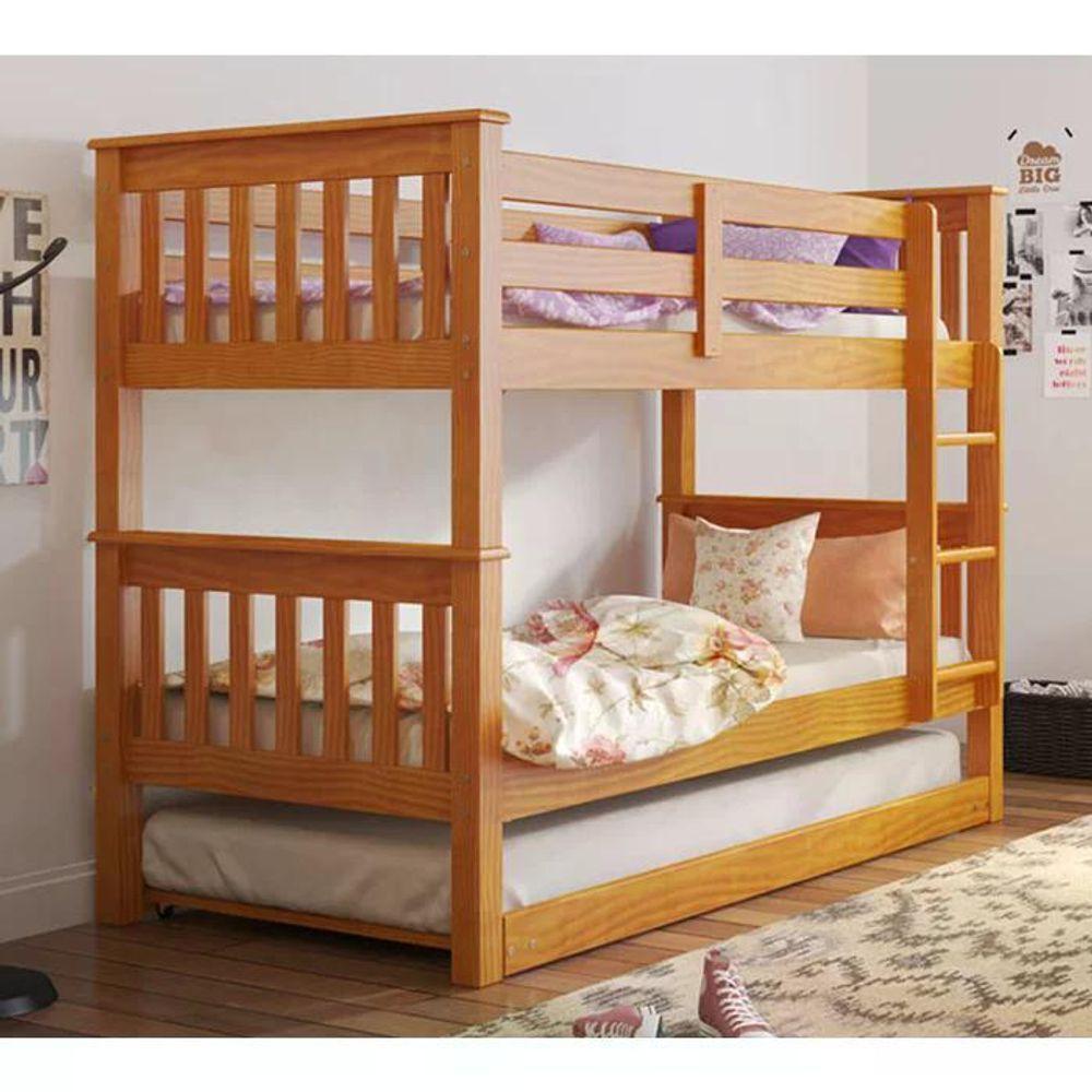 Beliche 730la Com Cama Auxiliar 715la Mel Acetinado Piratini Mel Acetinado