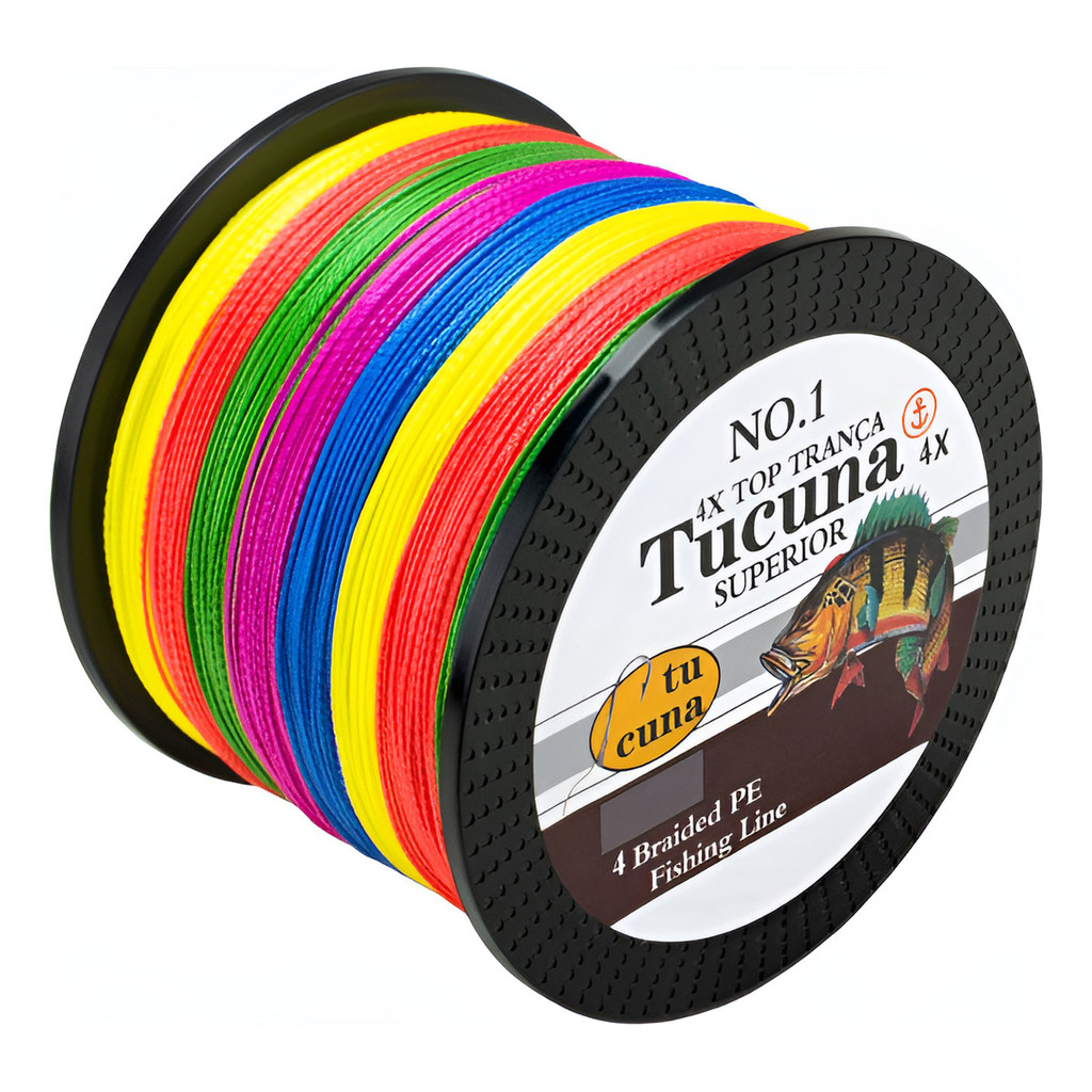 Linha Pesca Multifilamento Colorida 300m 0.80mm 155lbs 70kg