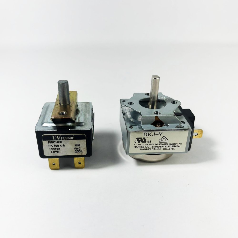 Timer + Chave Seletora 4 Posições Forno Fischer Fischer Turbo 2.4 48L
