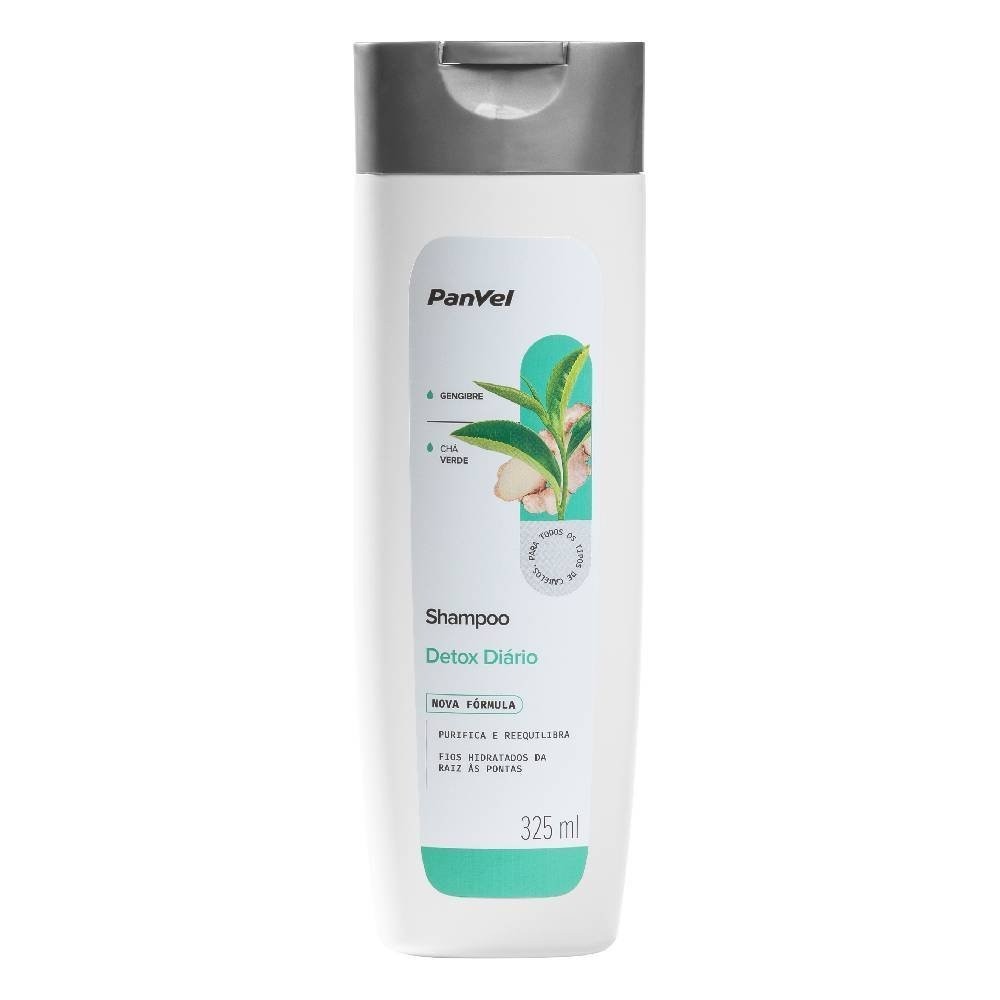 Shampoo Detox Diário Panvel 325ml em Oferta na Shopee