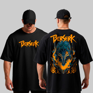 [Camiseta Premium em Algodão Puro]GXG Camiseta Oversized Berserk Masculina Musculação Algodão Streetwear 0374 em Oferta na Shopee