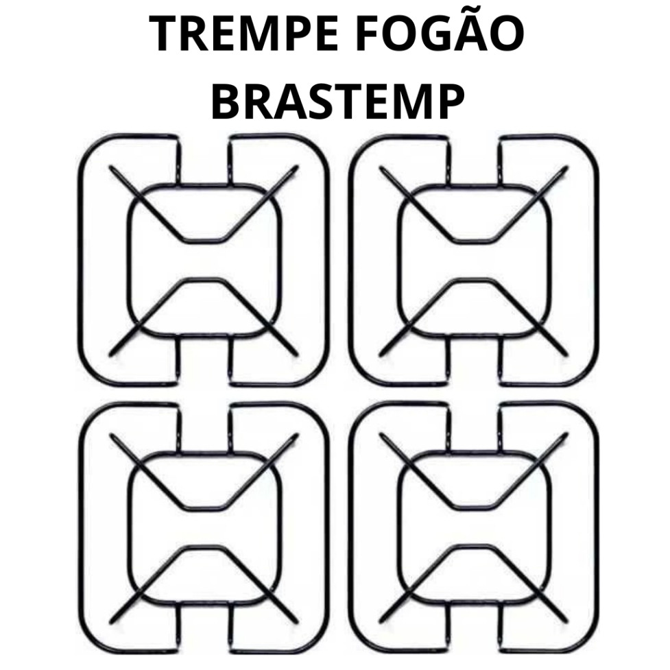 4 Grades Trempes Grelhas Fogão Brastemp