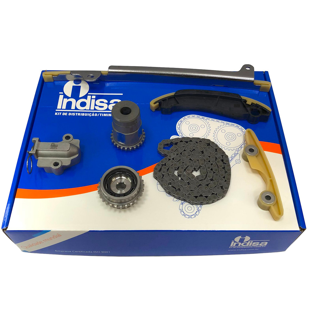 Kit Corrente de Comando INDISA para Fiat Pulse 1.3 8V FIREFLY 2022 até 2026 - Cod. KD3502