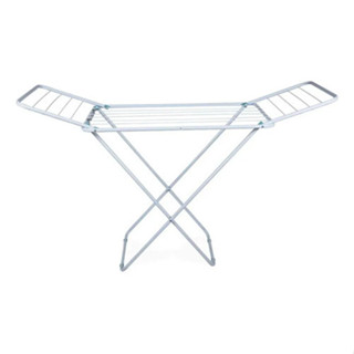 Varal De Chão Reforçado Com Abas Dobrável Retrátil  Mor 20kg Branco em Oferta na Shopee