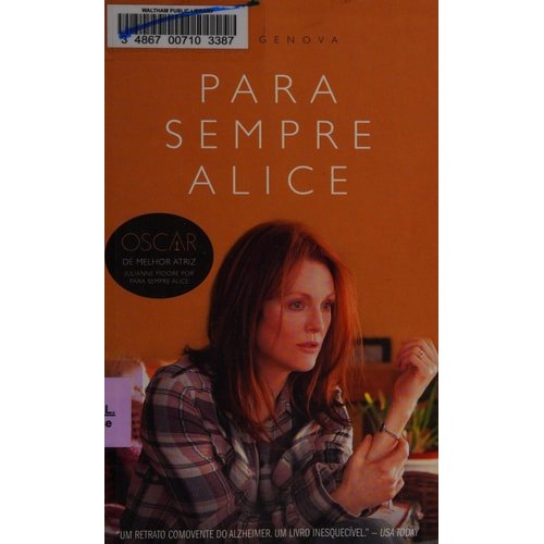 Para Sempre Alice de Lisa Genova 7698292